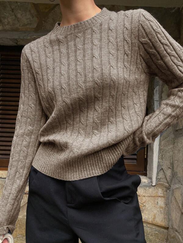 DAZY New Arrival Fitted Letter Embroidery Women Sweater, Autumn