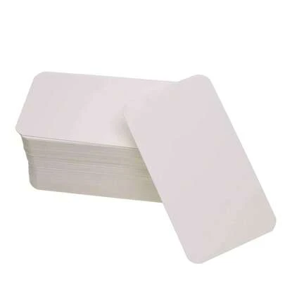 100/30/10 piezas Tarjetas postales, Tarjetas de graffiti, Tarjetas en blanco, Marcapáginas para estudiantes Tarjetas pequeñas, Papel kraft, Notas DIY, Tarjetas creativas, Mensajes de palabras, Disponibles en múltiples colores