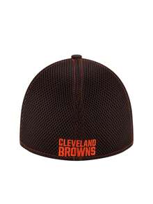 New Era Cleveland Browns 39Thirty Men's Trucker Cap Brown - Brown - View 3