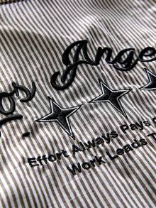 Camisa casual de moda para hombres AXEPEAK con bordado y parches