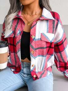 Women Jackets - Red - View 5