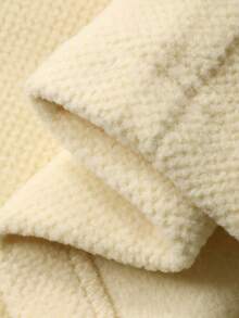 DAZY Women's Casual Loose Hoodie Top And Pants Sports Suit, Autumn/Winter - Butter Yellow - View 7