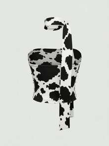 Women Tops - Black and White - View 2