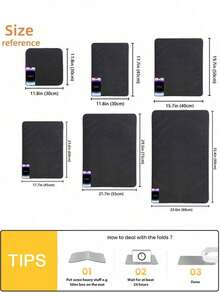 1pc Double Layer Anti-Slip Pet Litter Mat, Waterproof Cat Dog Litter Box Mat With Litter Trapping