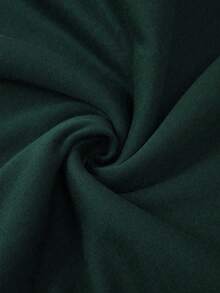 Manfinity Dauomo 加大码男士休闲字母印花宽松抽绳连帽衫，秋季款