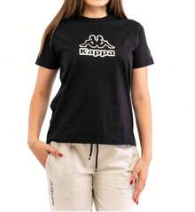 Kappa Women's T-Shirts Black - Black - View 1