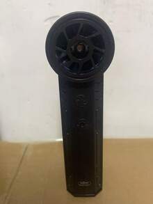 迷你涡轮喷气风扇,三档可调电动除尘器,气垫充气,宠物吹干器,烧烤吹风机工具 - 黑色 - 查看 8