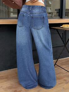 Siren Gaze Women's Retro Style Casual Jeans