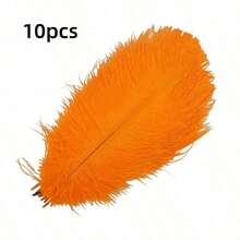 5/10件 20-25厘米人造白色羽毛工艺品 DIY 情人节礼物包装配件派对羽毛缝纫服装配饰羽毛婚礼珠宝制作家居装饰 - 彩色 - 查看 16