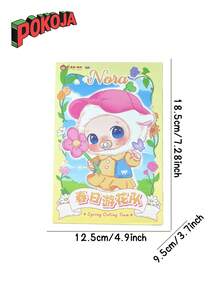 POKOJA LAND Blind Box.An Interesting Hanging-String Style Blind Box Doll. Compact And Easy To Carry. Unique Backpack Accessory. Ideal For Tabletop Decoration, Christmas And Birthday Gifts.(Not Plush Filled) - Tide play blind box - View 6