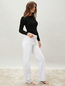 MOTF PREMIUM SLIM SWEATER - Black - View 5