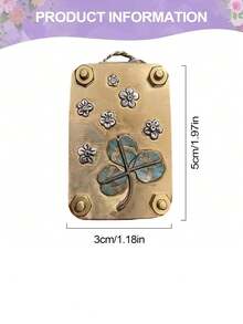 1PC Mini Flower Press Kit, Handmade Embossing Tool For Plant Preservation, DIY Metal Press For Resin Art, Scrapbooking, Journaling, Nail Art Craft, Botanical Art Supplies, Unique Gift For Women, Mom, Her - Multicolor - View 8
