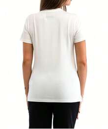 Kappa Women's T-Shirts White - White - View 3