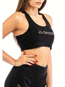Kappa Women's Sports Bra Black - Black - View 2