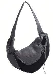 1 PC Pet Dog Sling Carrier Breathable Mesh Travel Sling Bag Carrier For Dogs Cats Cat Carrier Cat Bag