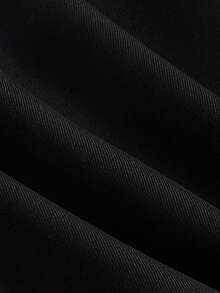 SHEIN MOD Solid Button Detail Crop Jacket In Fall/Winter, Winter Clothes, Outfit, Elegant Jacket For Women, Casual Outfit For Women, Old Money Style, British Style, Casual Blazers For Women, Rich Woman Clothes, Vacation Outfits Women, Office Wear, Business Casual Jacket, Spring/Summer Outfit,  Suitable For Work, Party , Holidays, Birthday, Festival, Everyday Wear - Black - View 5