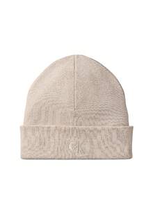 Calvin Klein Fine Rib Men's Beanie Beige - Beige - View 1