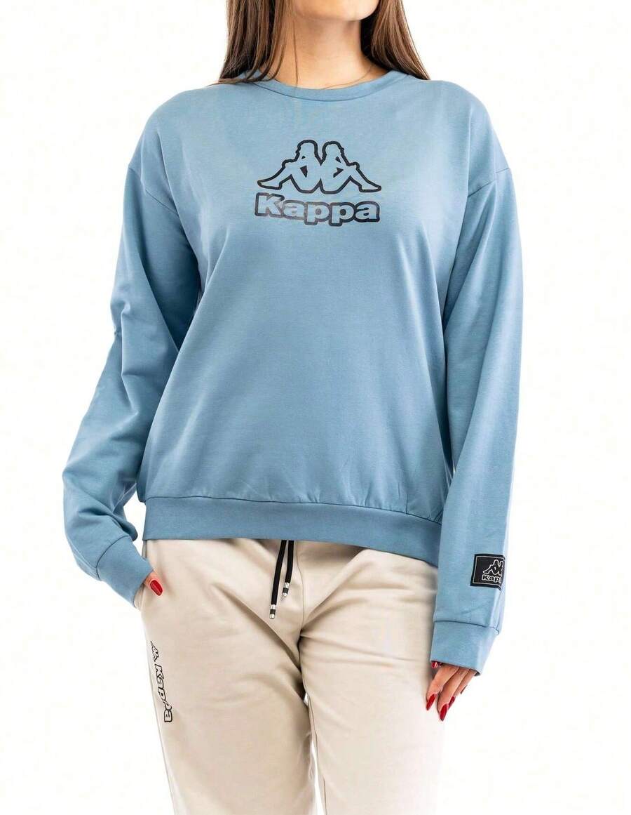 Women's Sweatshirt Blue - BLUE SHADOW - View 1