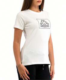 Kappa Women's T-Shirts White - White - View 3