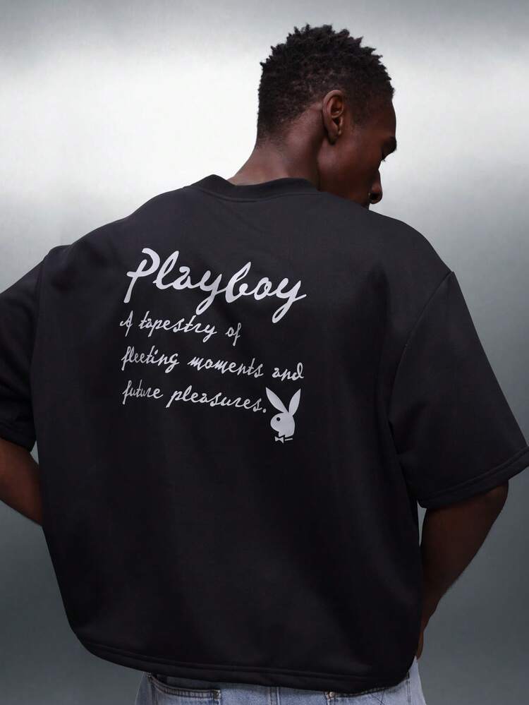 PLAYBOY X SUMWON Boxy T-Shirt With Back Print