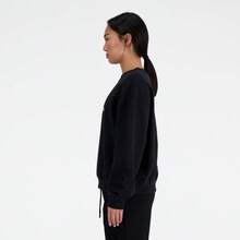 New Balance Essentials Women's Sweatshirt Black - Black - View 3