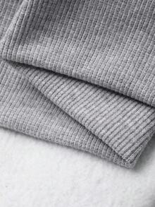 DAZY Men's Grey Hoodie With Red Plaid Lining, Thermal Lined For Autumn/Winter - Grey - View 9