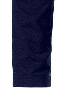 Manfinity Mode Men's Fashion British Style Top, Casual Polo Shirt Polo Shirt For Men - Navy Blue - View 5