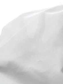 Manfinity Roghcode Men Long Sleeve Colorblock Slogan Graphic Striped Trim Varsity Jacket - Blue - View 4