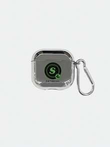 HARRY POTTER X SHEIN Potterverse 银色光滑款，饰有魔法世界蛇屋风格的“S”字母和蛇纹图案，配有银钩。 - 銀色 - 查看 5