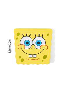 SpongeBob SquarePants | SHEIN 100张透明便签贴纸，错误标记贴纸，高档记事本，礼品创意