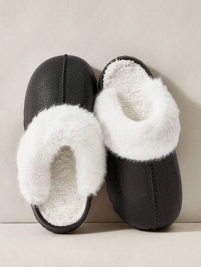 Cuccoo 舒适保暖头套休闲女士家居拖鞋，秋冬季