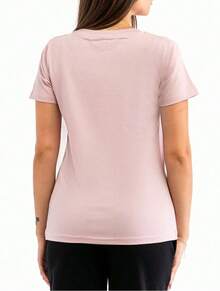 Kappa Women's T-Shirts Pink - Light Pink Pearl - View 3