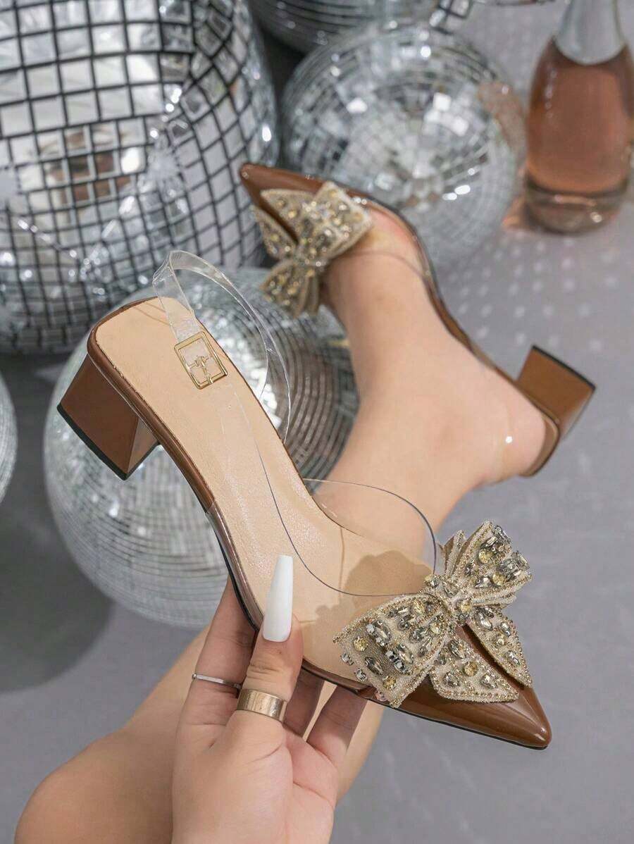 ISPORTE Women Heeled Sandals - 棕色 - 查看 1
