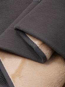 DAZY Quần legging cạp cao màu trơn thường ngày cho nữ, mùa thu - Xám - Xem 8