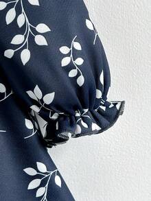 Cozy Pixies 2pcs Baby Girl Thermal Lined Sleeveless Vest & Long Sleeve Floral Print Dress Set Baby Girl Clothes Baby Girl Spring Dress Baby Vintage Dress Baby Girl Fall Dress Baby Girl Winter Dresses