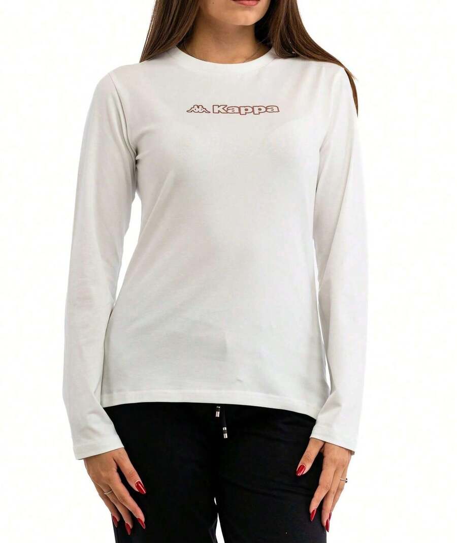 Kappa Women's Long Sleeve Shirts White - White - View 1