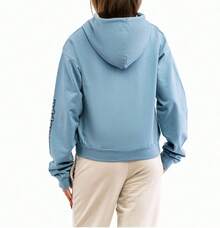 Kappa Women's Full Zip Hoodie Blue - Blue - View 2