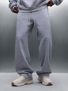 PLAYBOY X SUMWON Conjunto de sudadera con capucha y pantalones joggers de entrepierna caída a juego con bolsillo central - Gris - Ver 4