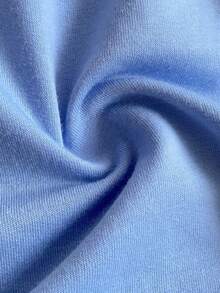 PrepCrw 1件装少女优雅学院风休闲都市蓝领长袖卫衣，适合外出、聚会、返校、秋冬季穿着，蓝色/天蓝色/浅蓝色格纹卫衣，返校用品 - 藍色 - 查看 7