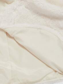 SHEIN MOD 女士优雅蓬松短款斗篷外套，秋冬季，返校节服装