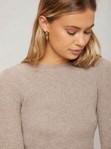 MOTF PREMIUM 修身毛衣，长袖上衣