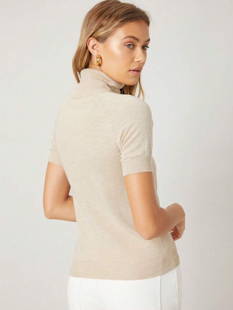 WOOL MIX KNIT TOP