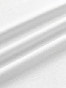 Glimmora Y2K复古日系花卉老虎印花T恤，男士宽松舒适休闲上衣，适合日常穿着 - 白色 - 查看 4