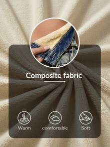 SHEIN Tall 女士休闲牛仔裙，带口袋和不对称裙摆 - 藍色 - 查看 12