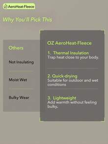 OutZeal AeroHeat-Fleece 短款拉链长袖外套，带侧袋，女士冬季外套 - 駝色 - 查看 6
