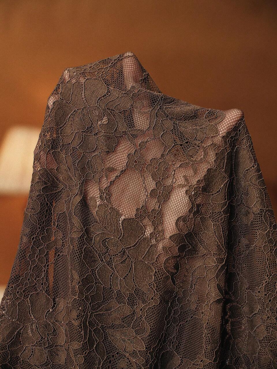 Elegant Fashion New Year Christmas Party Date Night Lace Puff Sleeve Vintage Blouse For Women, Autumn/Winter
