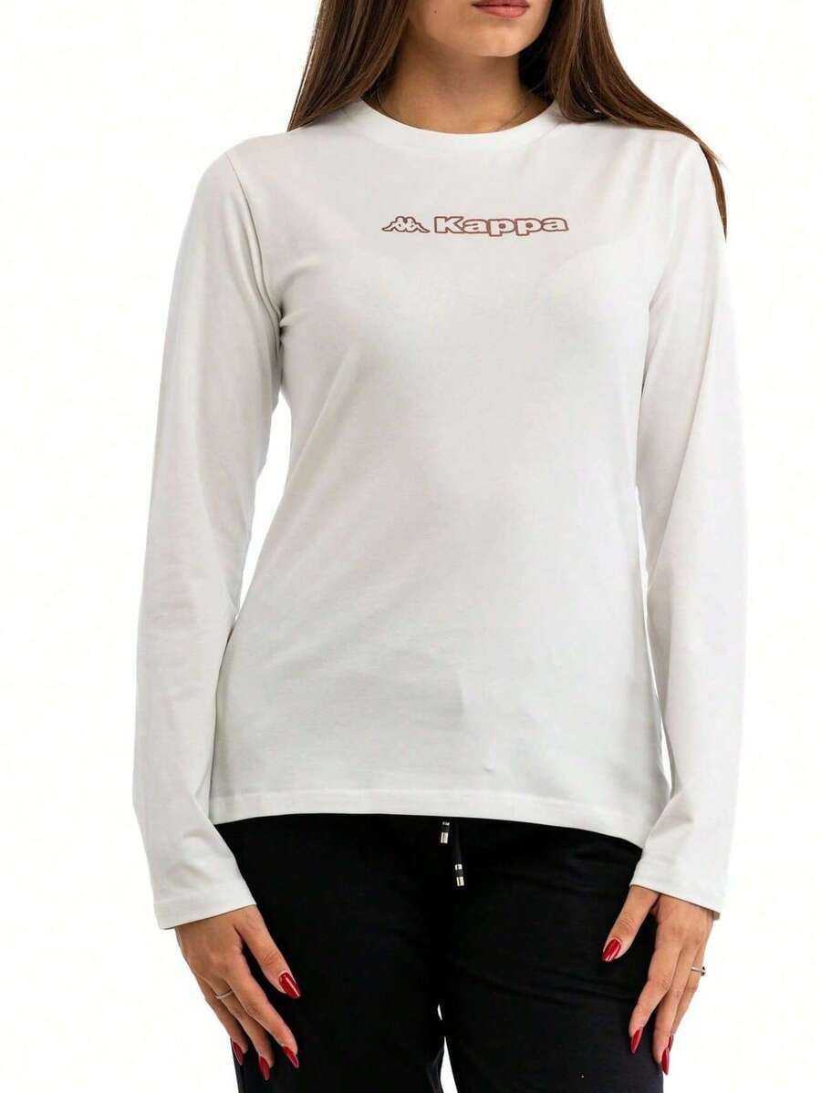 Kappa Women's Long Sleeve Shirts White - White - View 1