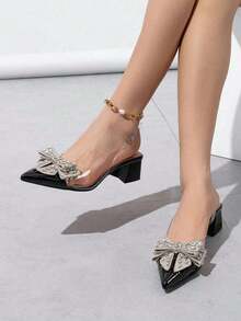 ISPORTE Women Heeled Sandals - Black - View 2