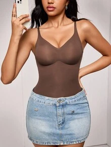 SuitURBody 3pcs Women's Camisole Tops With Removable Padded Bra