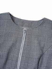 Ellevyn 女士皮革复合保暖加厚夹克，适合冬季通勤、外出和聚会